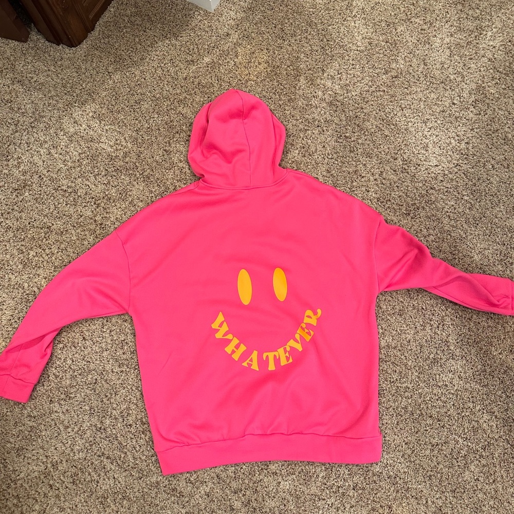 Pink hoodie!